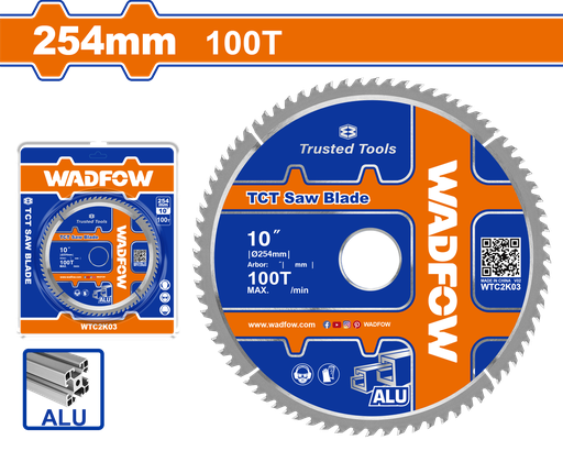 [WTC2K03] WDF - WTC2K03 - Disque Alu - Ø254mm 100T
