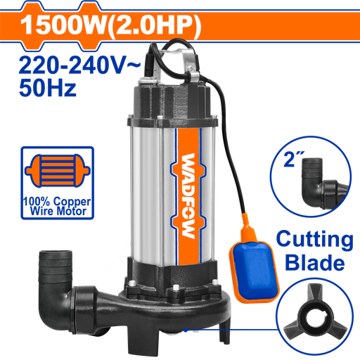 [WWPWA05] WDF - WWPWA05 - Pompe submersible - 14.5m, 350L/min