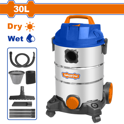 [WVR4A30] WDF - WVR4A30 - Aspirateur sec/humide 1200W 30L