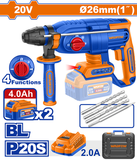 [WLM1B262] WDF - WLM1B262 - Perforateur Ø26mm 20V
