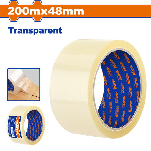 [WPM1H20] WDF - WPM1H20 - Ruban d'emballage transparent 200mx48mm