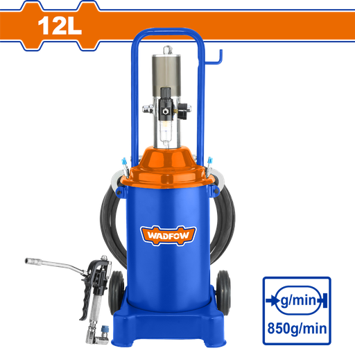 [WAL1A12] WDF - WAL1A12 - Pompe à graisse pneumatique 12L 6-8bar