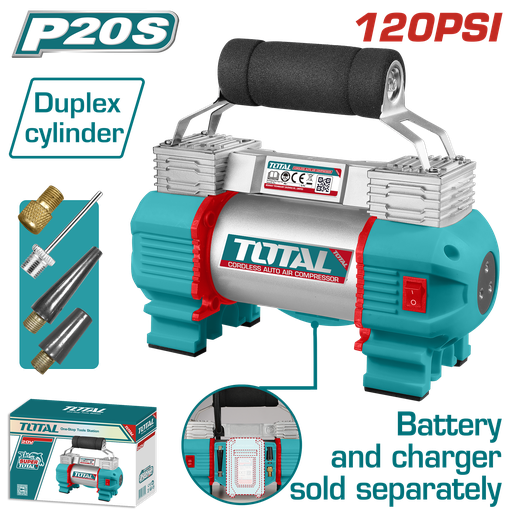 [TACLI2026] منفاخ إطارات لاسلكي 20V 8.27 bar