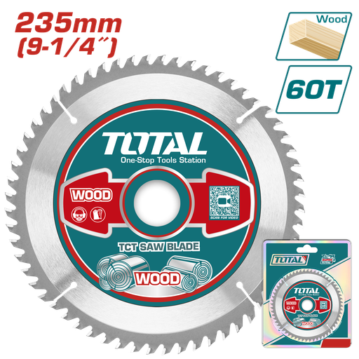 [TAC231623] TOTAL - TAC231623 - Disque bois Ø235mm