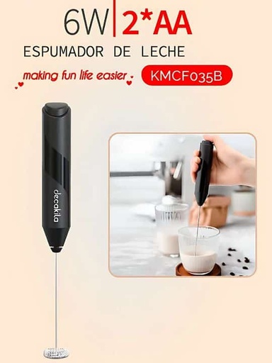 [KMCF035B] DECAKILA - KMCF035B - Handheld milk frother