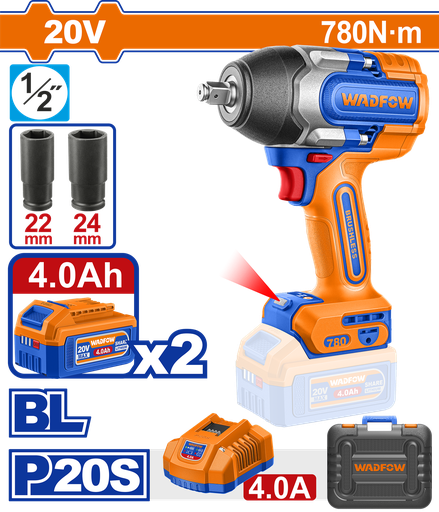 [WCD1B785] مفتاح صدم 1/2" - 20V 780Nm