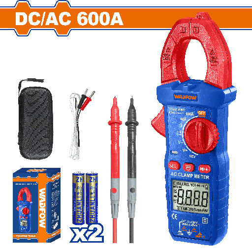 [WDM8202] WDF - WDM8202 - Pince amperemetrique 200A DC/AC