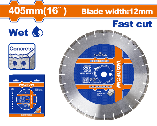 [WDC7502] قرص ماسي للخرسانة لمنشار الأرضيات Ø405x25.4mm