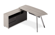 [SNN_LIDO_DU89L.220180-CH] LIDO Bureau 2200X1800X750-Gauche-Chene Gris