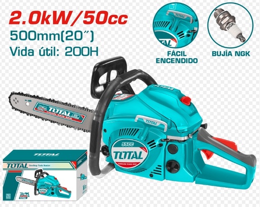 [TG5502011] TOTAL - TG5502011 - Scie à chaîne à essence 20" - 2000W