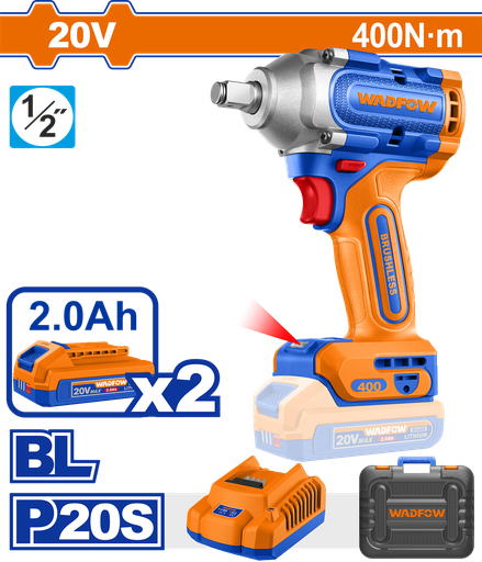 [WCD1B40] WDF - WCD1B40 - Cle a choc 1/2" - 20V 400Nm