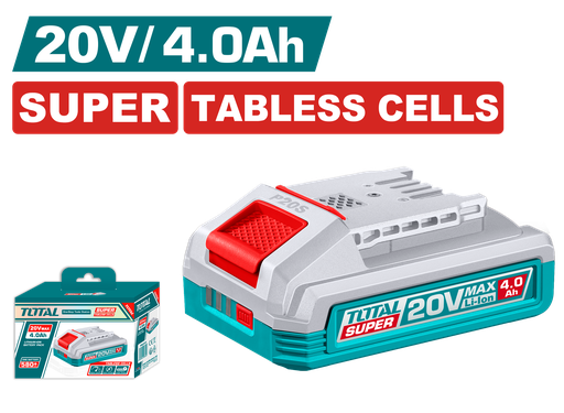 [TFBLI2123] TOTAL - TFBLI2123 - Batterie Lithium 20V - 4.0 Ah (Tabless cells)