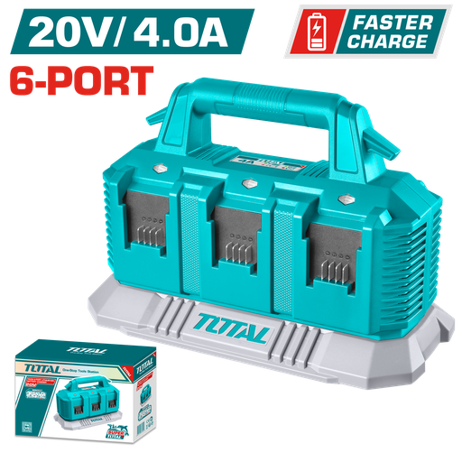 [TFCLI2064] TOTAL - TFCLI2064 - Chargeur batterie 20V - 4A