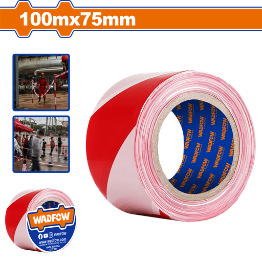 [WEE1H10] WDF - WEE1H10 - Ruban de sécurité 100mx75mm