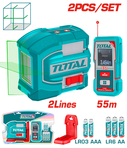 [TLL260403] TOTAL - TLL260403 - Laser de ligne autonivelant 0-35m