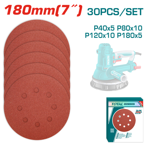 [TAC180030] TOTAL - TAC180030 - Disque papier Ø180mm