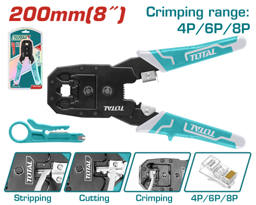[TMPC4468P] TOTAL - TMPC4468P - Pince à sertir - 200mm 8''
