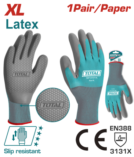 [TSP13107-XL] TOTAL - TSP13107-XL - Gants en latex